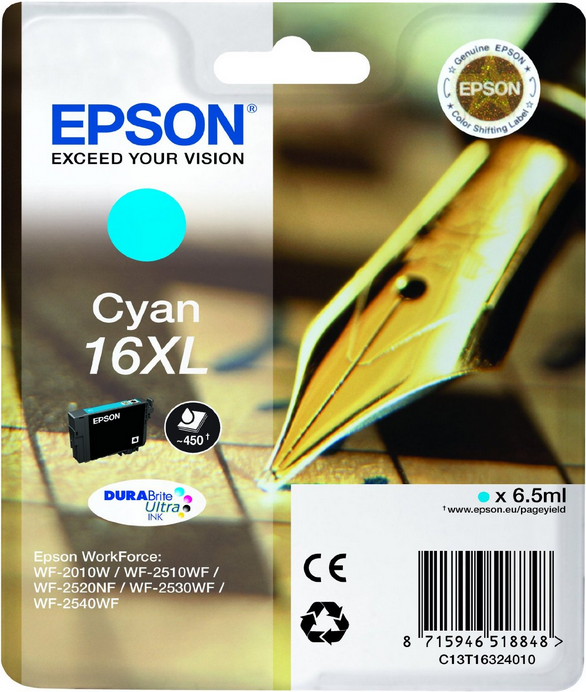 Epson 16XL 6.5 ml XL (C13T16324012)