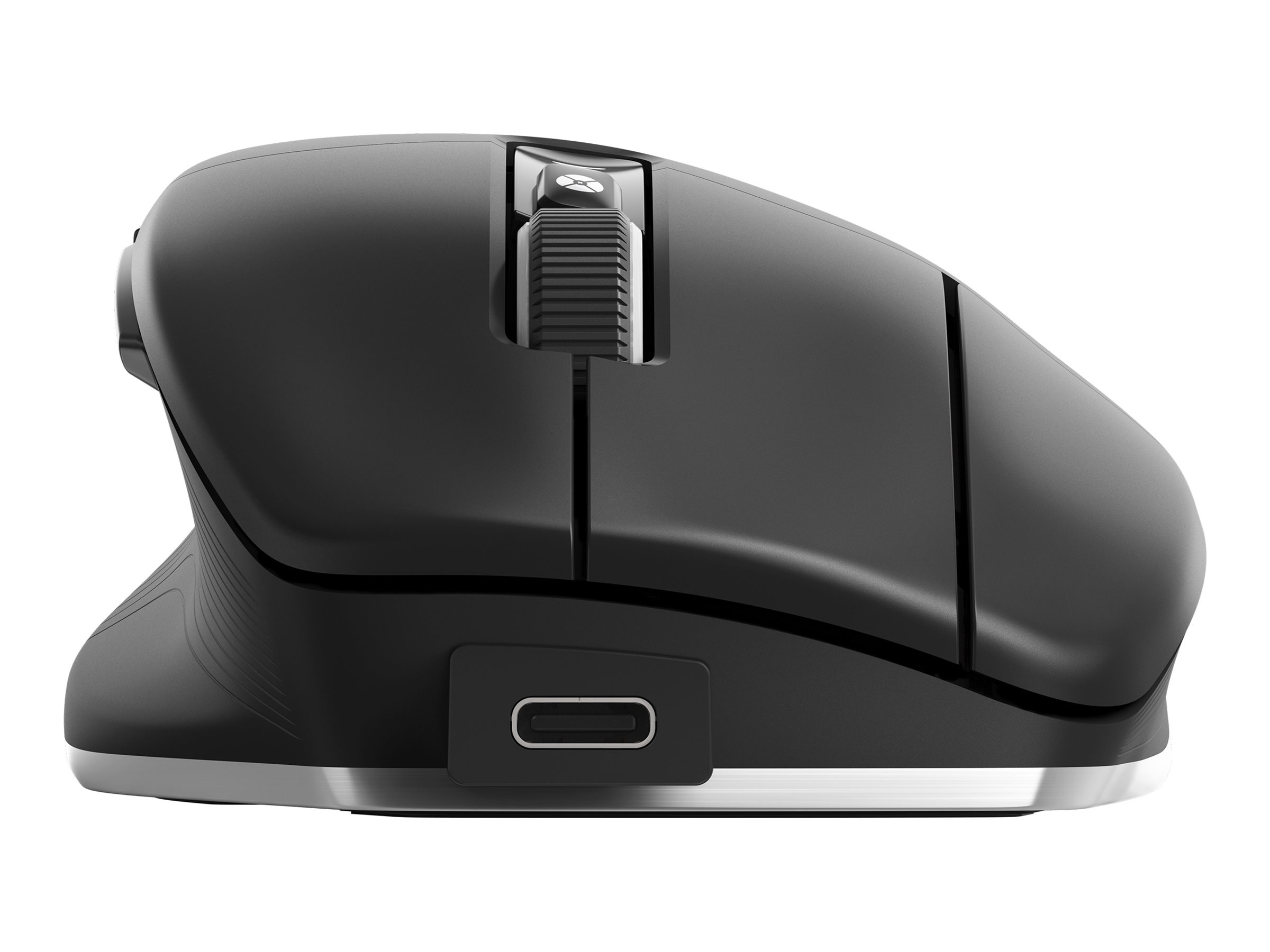 3Dconnexion CadMouse Pro Wireless Left 7 Tasten Schwarz, Silber