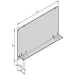 SCHROFF Luftleitblech - SLOTABDECKUNG 3HE 4TE 160T (34562823)