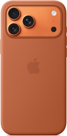 Apple iPhone 17 Pro Max Silikon Case mit MagSafe, Terracotta, MGFQ4ZM/A