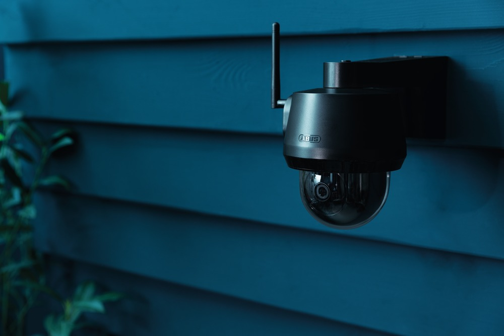 ABUS Security-Center SmartLook PPIC52520B IP-Sicherheitskamera 8MP 4K Outdoor WLAN Dome Schwarz
