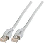 EFB-Elektronik RJ45 Patchkabel Cat.6A S/FTP FRNC VC LED grau 15m Hersteller: EFB Elektronik (DCK1001GR.15)