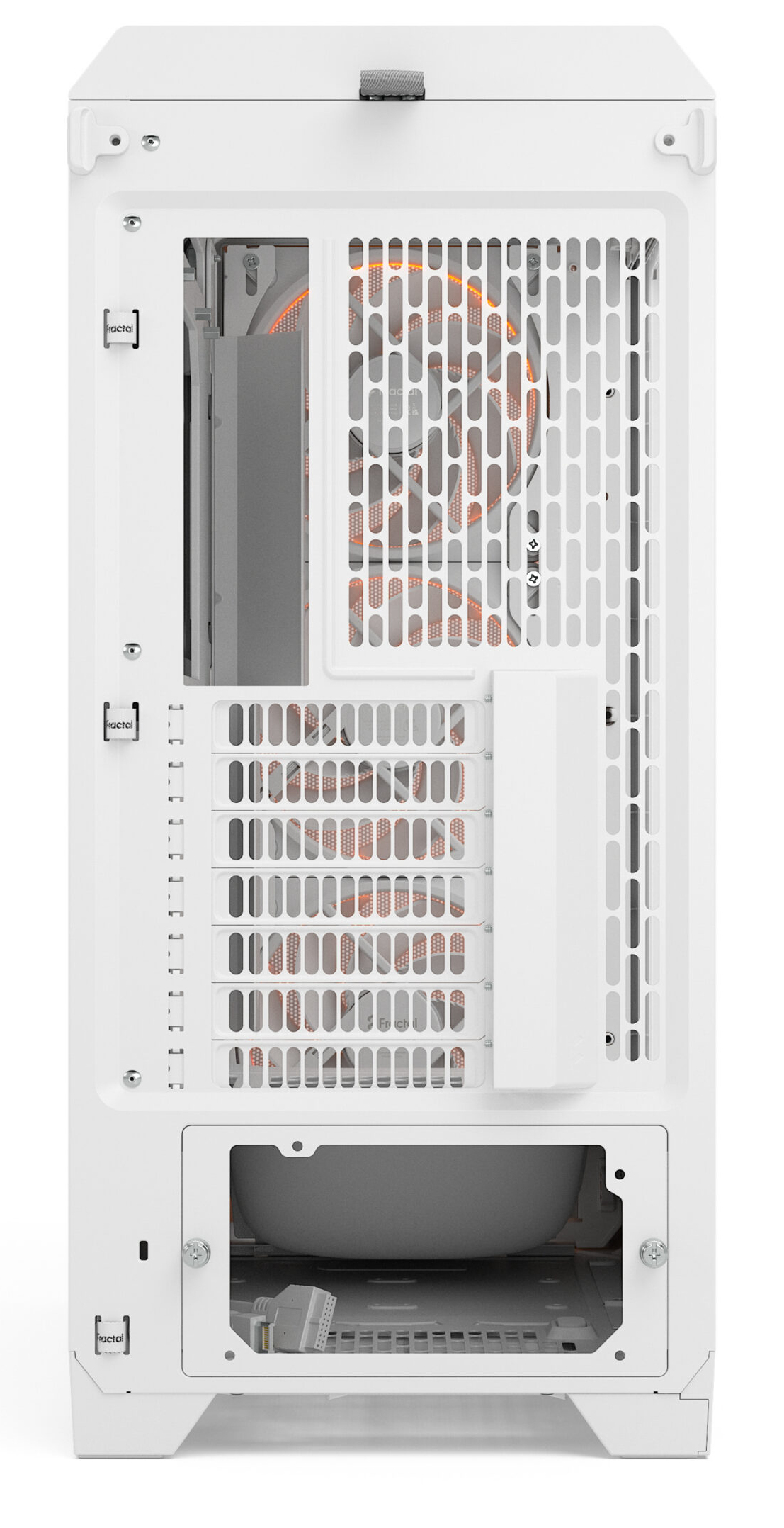 Fractal Design Meshify 3 RGB Tower E-ATX White TG Clear Tint