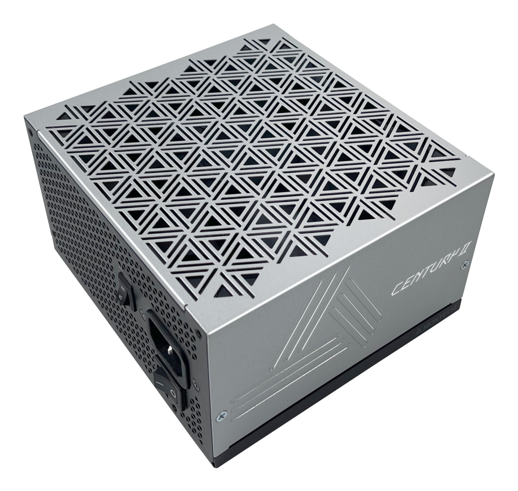 Montech Century II 1050W ATX 3.1 80 PLUS Gold Vollmodulares PC-Netzteil Silber