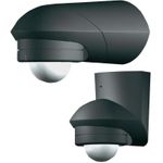 Grothe Bewegungsmelder 120° Schwarz (94533)
