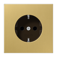 JUNG ME 1520 C Steckdose Typ F Messing (ME1520C)