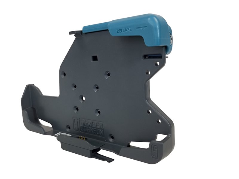Gamber-Johnson Ladeschale 7160-1148-10 für Samsung Galaxy Tab Active2/Active3 mit Kfz-Netzteil Schwarz, Grau