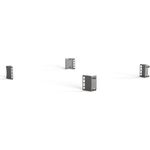 SCHROFF 19" WINKELSATZ 4STK (23130274)