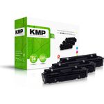 KMP 2538,3030 Tonerkartusche 3 Stück(e) Kompatibel Cyan (2538,3030)