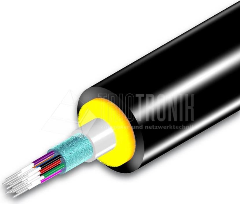 Lightwin Universalkabel U-DQ (ZN) BH, MM 50/125µm, OM2, 12 Fasern LWL Kabel (LU-DQ(ZN)BH 12G50)
