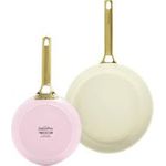 GreenPan Padova Reserve 2Tlg Bratpfannenset 20+26cm Rosa (CC008482-001)