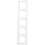 Jung Rahmen 5-fach waage/senkrecht AF 585 BF WW (AF585BFWW)