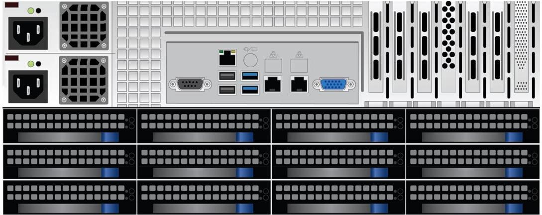 Barracuda Message Archiver 1050 Appliance - Cold Spare (BMA1050a-c)