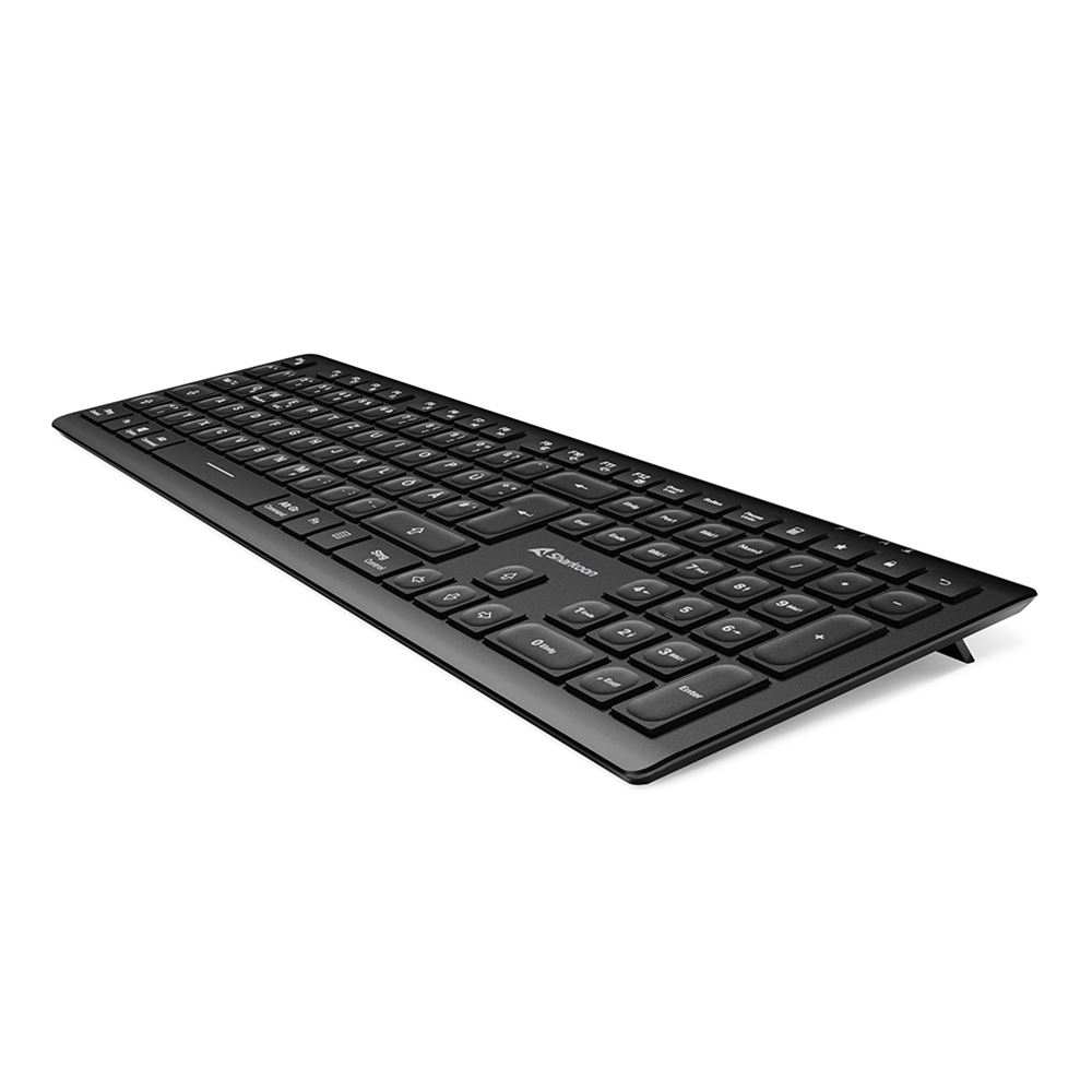 Sharkoon OfficePal K30W QWERTZ Schwarz