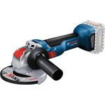 Bosch Akku-Winkelschleifer GWX 18V-10 Set 125mm, X-Lock, 2x18V 4,0Ah PC,LG, L-BOXX (62935+61462)