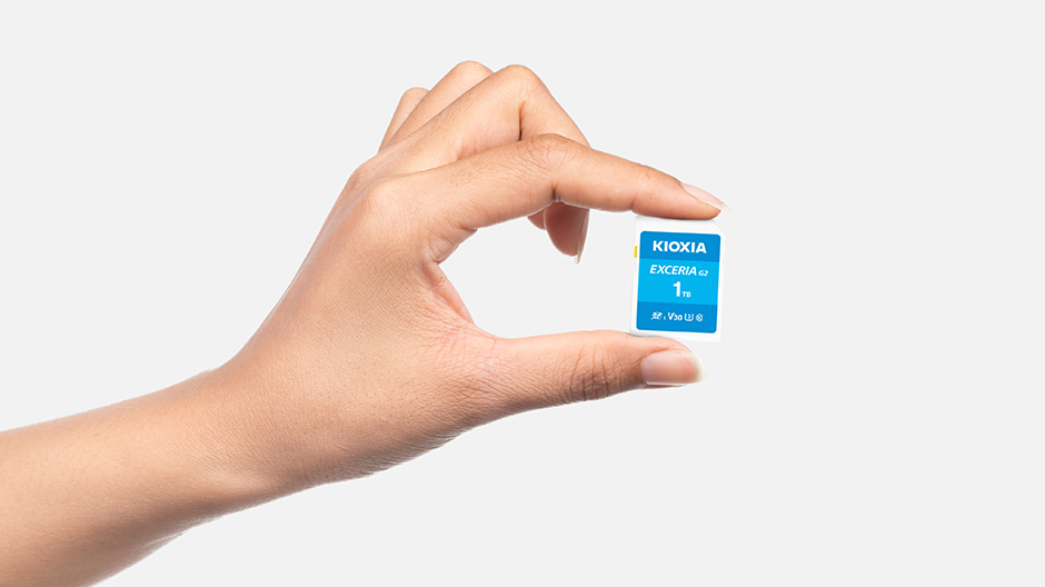 Kioxia Exceria G2 SDXC Speicherkarte 1 TB UHS-I Klasse 10 Blau