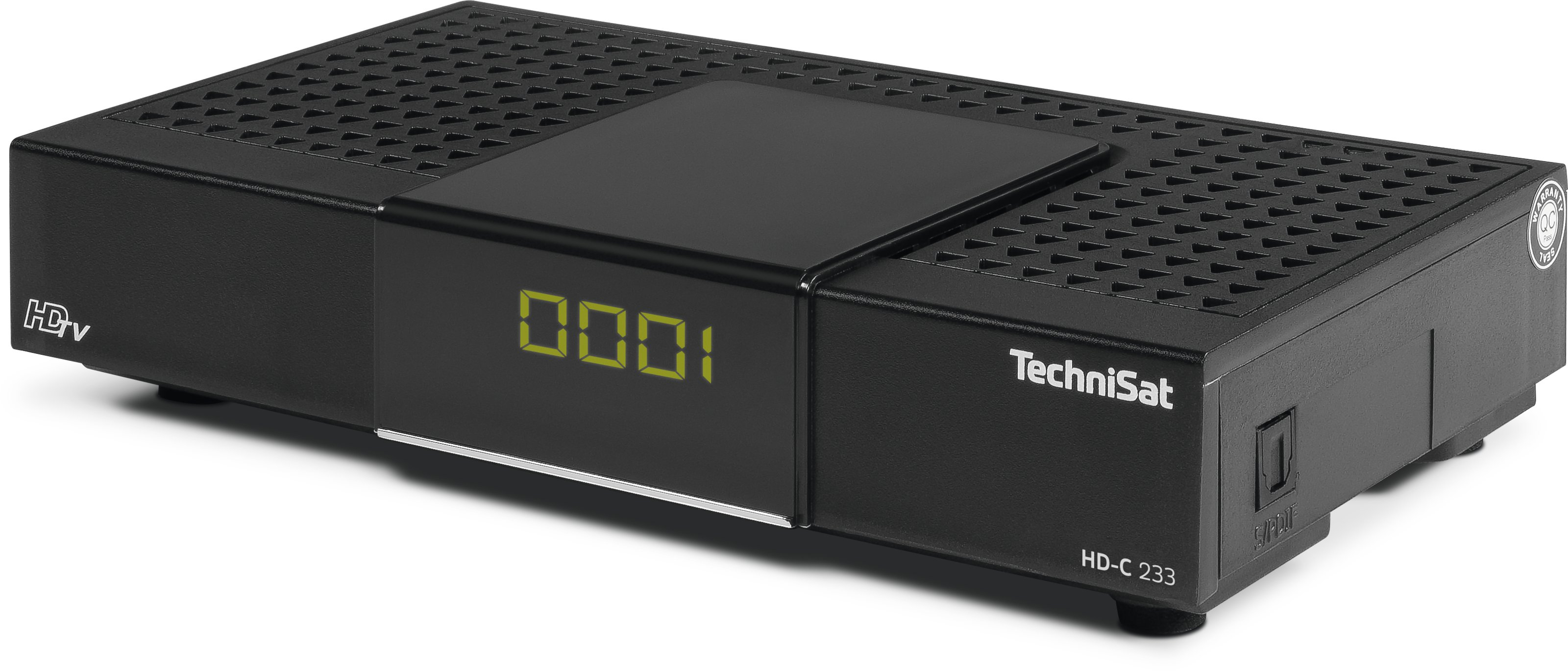 TechniSat HD-C 233 DVB-C Receiver Schwarz