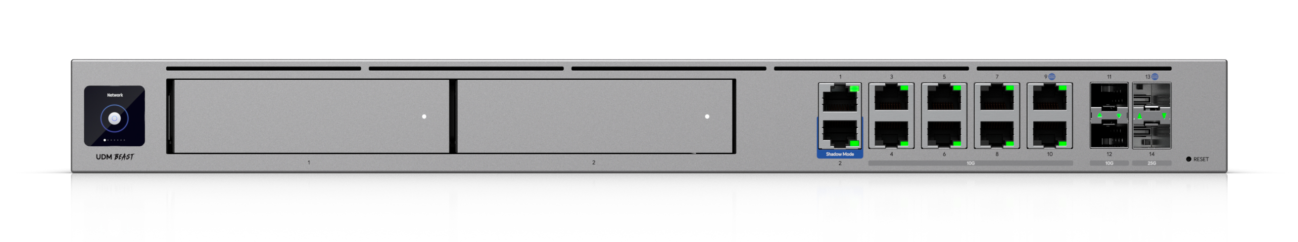Ubiquiti UniFi Dream Machine Beast UDM-Beast Router 25 Gbps Grau