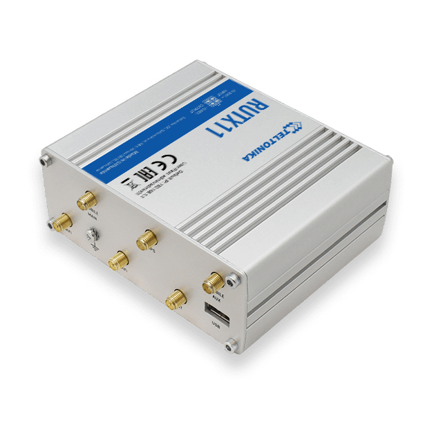 Teltonika RUTX11 LTE Cat 6 Router 4-Port 1 Gbps Wi-Fi 5 Grau
