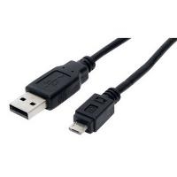 S-Conn 1m USB 2.0 A - MicroUSB 2.0 B USB Kabel USB A Micro-USB B Schwarz (CO77181)