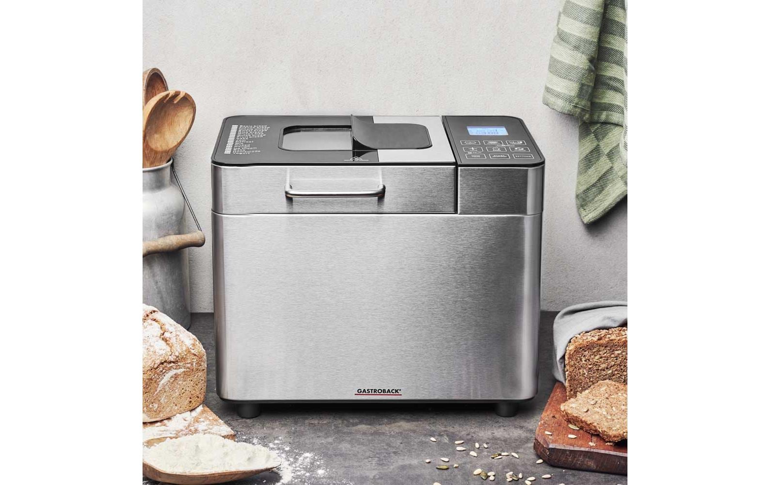 Gastroback Design Advanced 42823 Brotbackautomat 1 kg Schwarz