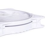 Alphacool Rise Aurora 140mm Lüfter Weiß (140x140x25mm) EOL (24851)