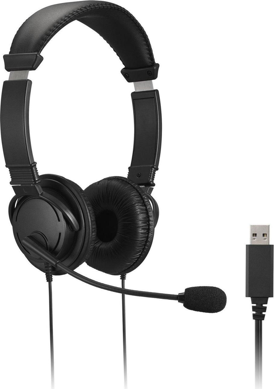 Kensington USB Hi-Fi Headphones On-Ear USB-A Schwarz