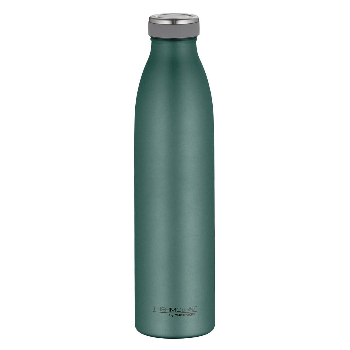 THERMOS TC BOTTLE Isolier-Trinkflasche 0,75 l Edelstahl doppelwandig BPA-frei Moosgrün
