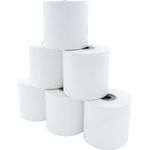ARTDEV Etikettenrolle - Thermodirekt, 80mm endlos, D80mm max, Kern 25, 30m/Rolle, permanent (EDP 080-END K25 D079)
