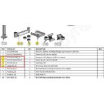 Ergonomic Solutions KIT Swingarm AP2 Cable Clip SP2 Lock Ring Printer Plate DN P1200 Schwarz