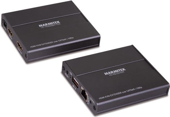 Marmitek Megaview 76 AV-Sender & -Empfänger Schwarz (8357)