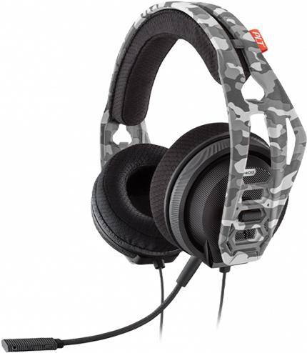 Nacon RIG 400HS Arctic Camo Stereo-Gaming-Headset kabelgebunden [Offizielle Playstation 4 Lizenz, modulares Stereo-Gaming-Headse (PL050957)
