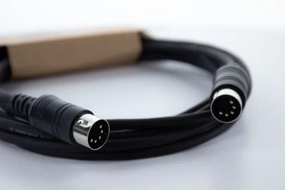Cordial MIDI-Kabel ED 1 AA DIN 5-polig 1 m Schwarz