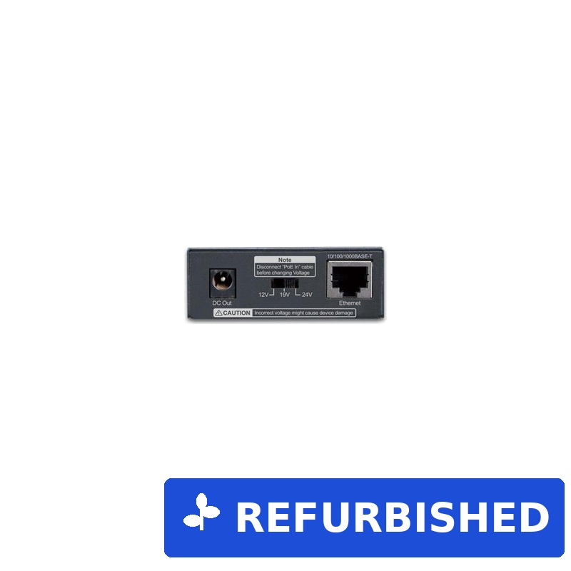 Planet POE-172S Schwarz Energie Über Ethernet (PoE) Unterstützung Netzwerksplitter (POE-172S) (B-Ware)