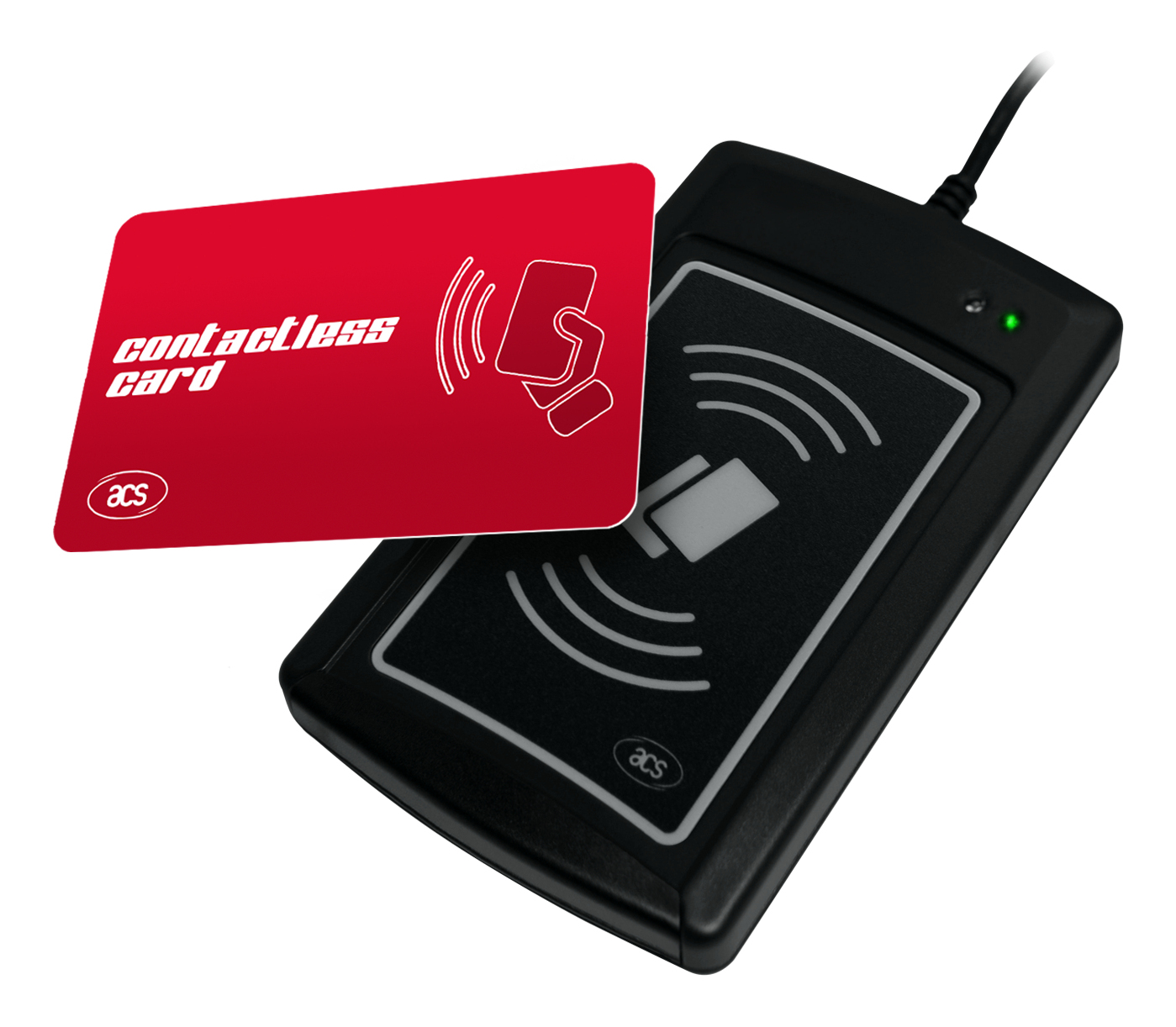 ACS ACR1281U-C2 SmartCard-Leser USB 2.0 Schwarz