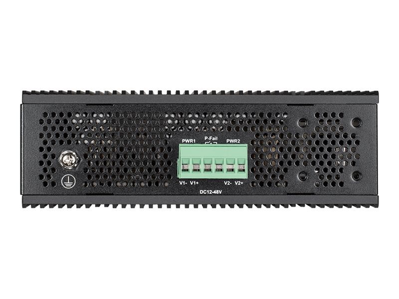 D-Link DIS-200G-12S Managed Industrie Switch, 12 Ports, Gigabit Ethernet, Schwarz