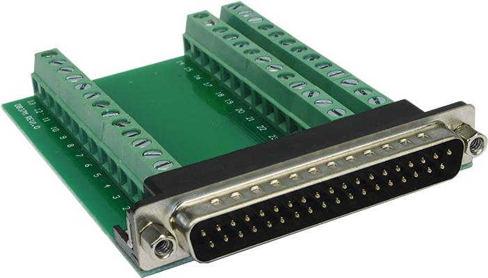 Exsys EX-49035 Kabeladapter 37p D-SUB 39p Grün, Silber
