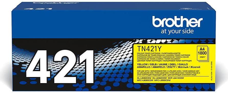 Brother Toner, Yellow Pages 1.800 (TN-421Y)