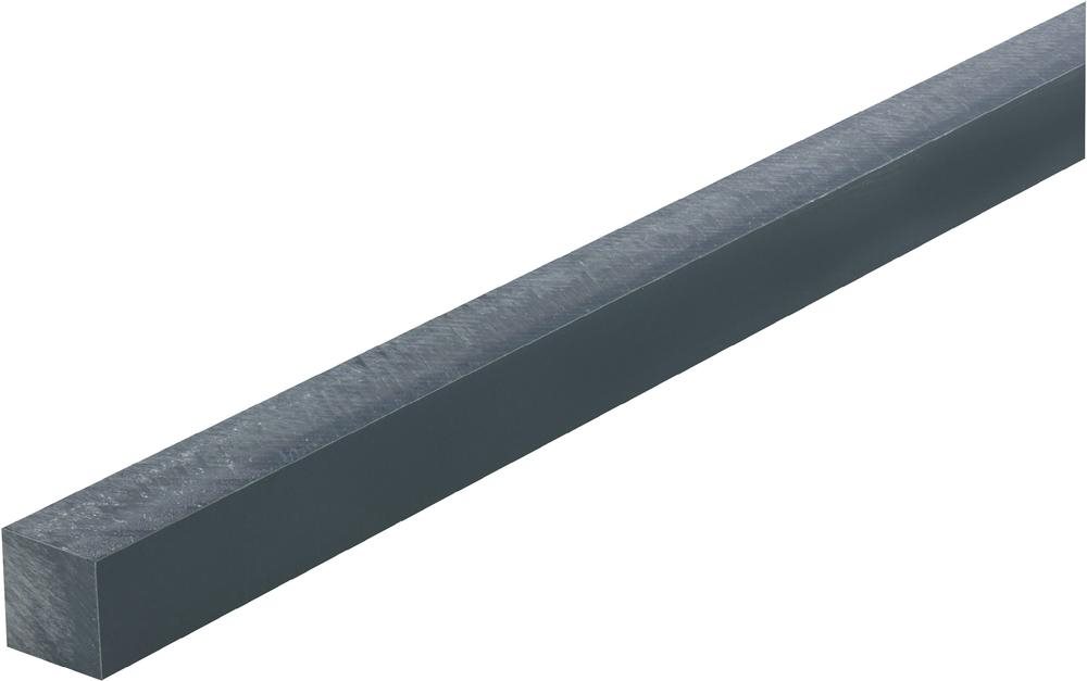 Reely PVC-Vierkant-Profil (L x B x H) 500 x 15 x 15 mm (230037)