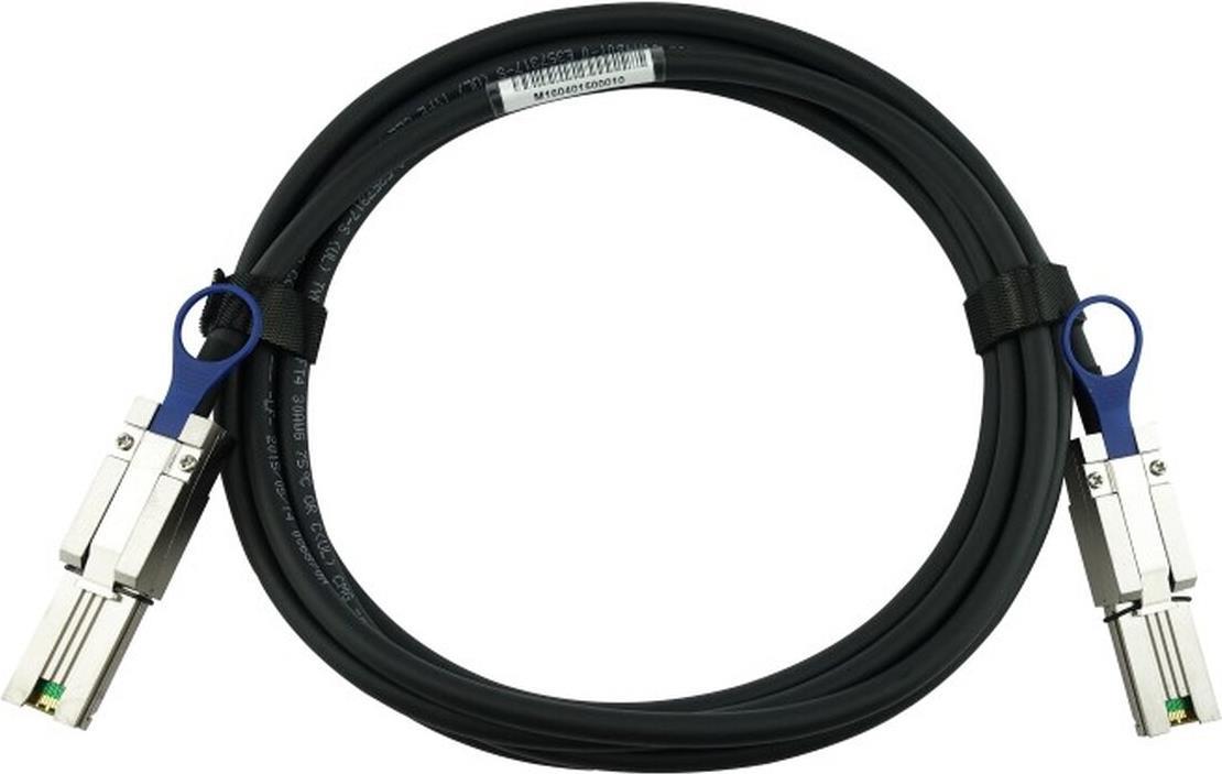 BlueOptics 9270CMSASCAB8-0030-BL InfiniBand-Kabel 1 m MiniSAS (SFF-8088) Schwarz (9270CMSASCAB8-0030-BL)