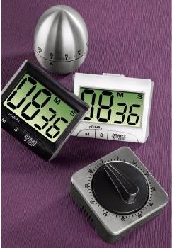 xavax Kurzzeitwecker "Countdown", digital, schwarz Küchentimer aus Kunststoff, Kurzzeitmesser mit Timer- und - 1 Stück (95304)