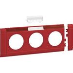 Hager GB080313020. Produktfarbe: Rot, Gehäusematerial: ABS Synthetik. Anzahl enthaltener Produkte: 1 Stück(e) (GB080313020)