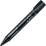 STAEDTLER Lumocolor Permanent-Marker 352, schwarz Strichstärke: ca. 2,0 mm, Rundspitze, wasserfest (352-9)