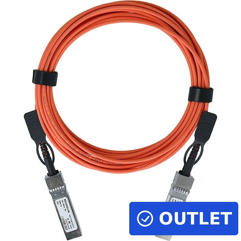 BlueOptics SFP-AOC-10G-1M-UQ-BO InfiniBand-Kabel SFP+ Orange (SFP-AOC-10G-1M-UQ-BO) (geöffnet)