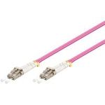 Wentronic Goobay LWL Kabel, Multimode (OM4) Violett, 20 m - LC-Stecker (UPC) / LC-Stecker (UPC) (95941)