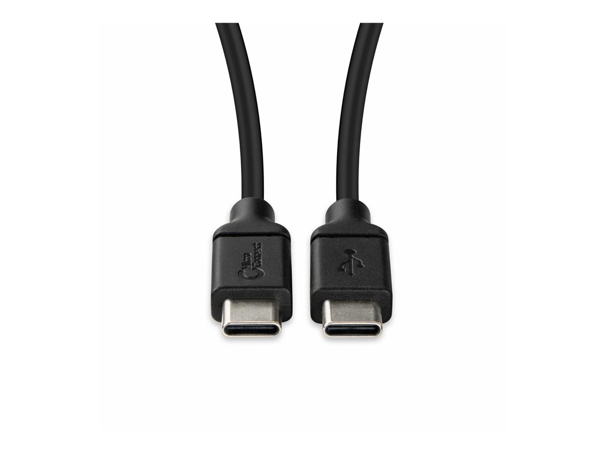 MicroConnect USB-C Ladekabel USB-C zu USB-C 1 m 60 W Schwarz