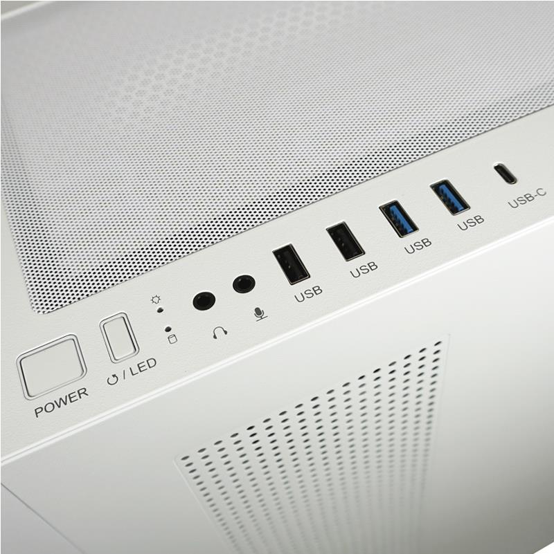 LC-Power LC Gaming LC-7041B-ON Midi Tower ATX Weiß