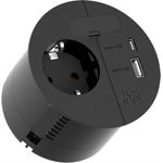 Bachmann BACH 938.201 LOOP IN CHARGE 1xCEE7/3 1xUSB A/C 22W 1xKBD 2,0m CEE7/7 (938.201)