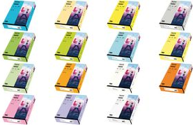 tecno Multifunktionspapier colors, A4, 80 g/qm,leuchtendgrün blanko, für Inkjet-, Laserdrucker, Kopierer, - 1 Stück (2100011407)