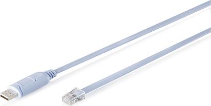 DIGITUS Adapterkabel Konsole USB2.0 RJ45 180cm FTDI chipsatz (DA-70173)